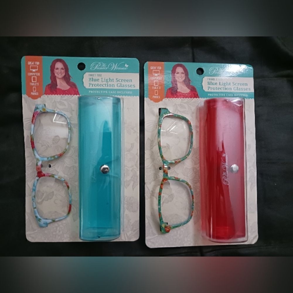 3 for $26 - The pioneer Woman Blue Light Screen Protection Glasses Set of 2